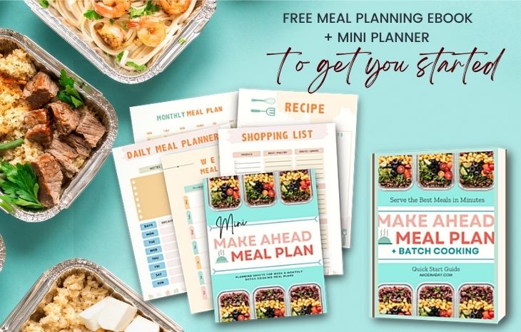 Gorgeous Printable Meal Planner Sheets with Grocery List