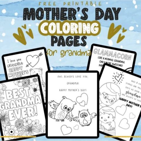 Image for Mothers Day Coloring Pages For Grandma