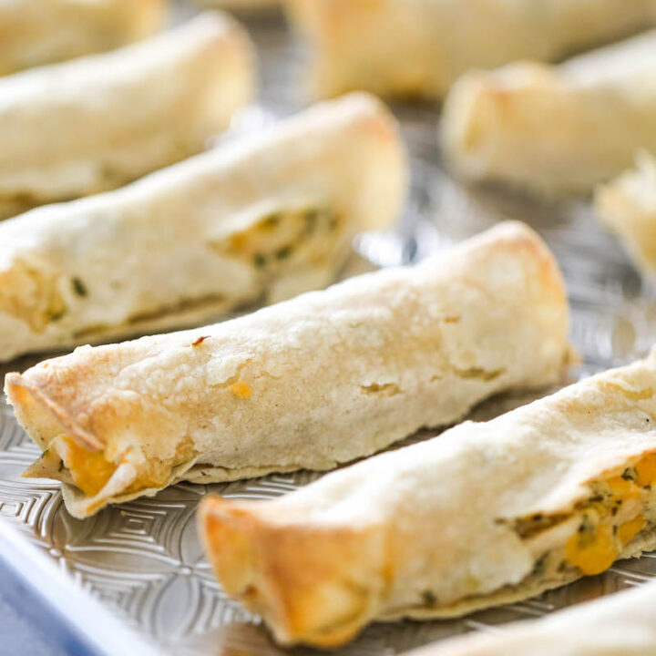 Image for Freezer Friendly Chicken Taquitos Recipe
