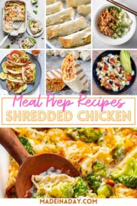 Shredded Chicken Recipes for Meal Plans