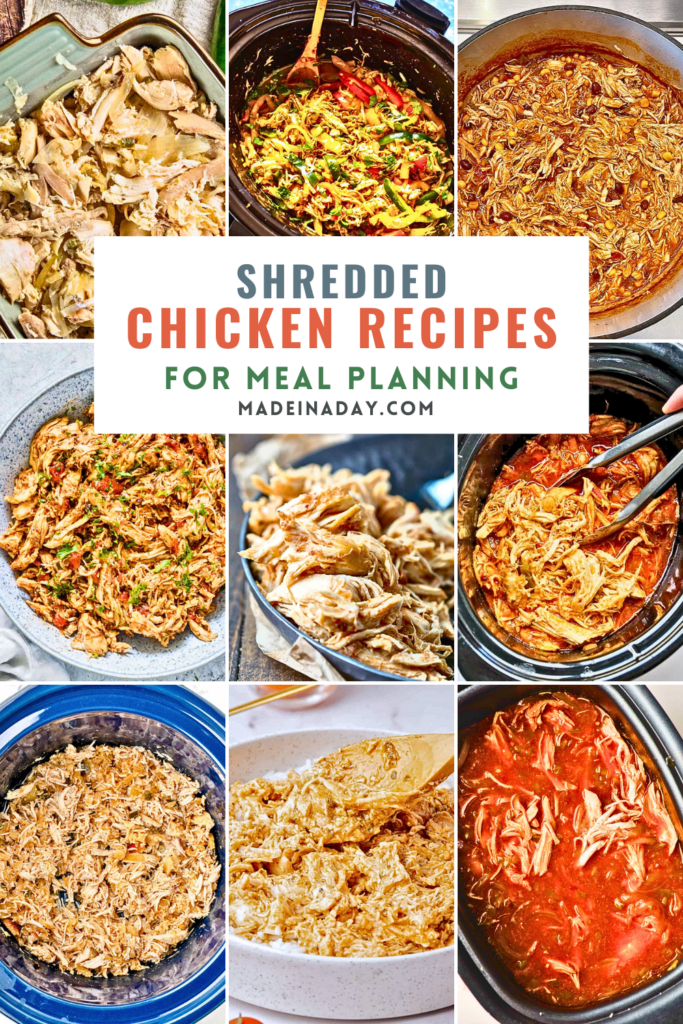 Shredded Chicken Recipes for Meal Plans Collection