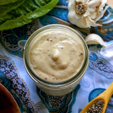 Image for Homemade Creamy Caesar Dressing