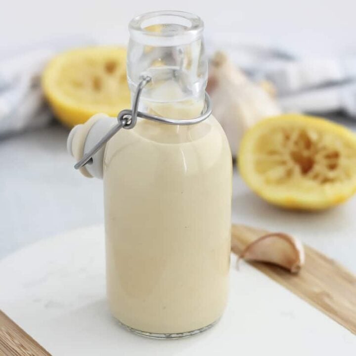 Image for Hummus Salad Dressing (Lemon and Garlic)