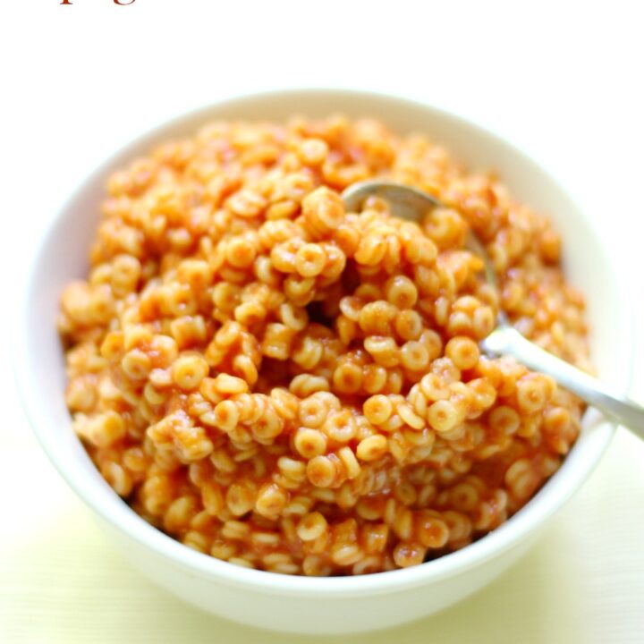 Image for Homemade Spaghetti O's (Allergy-Free, Gluten-Free, Vegan)