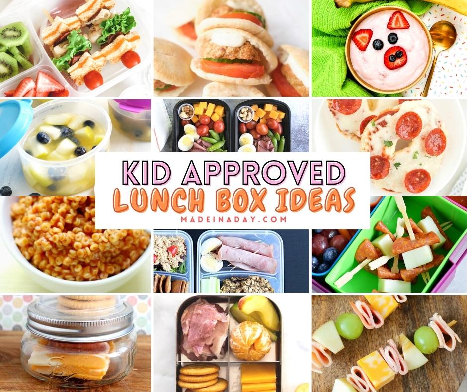 A Weekly Meal Plan For Kids School Lunch Ideas with Horizon Organic