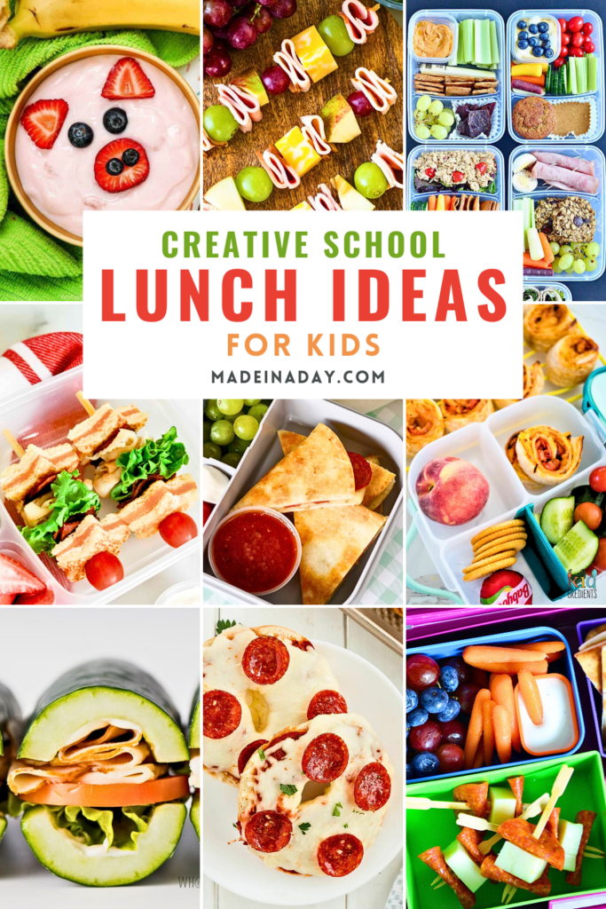 Creative School Lunch Ideas for Kids Collection