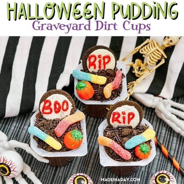 Image for Halloween Pudding Graveyard Dirt Cups