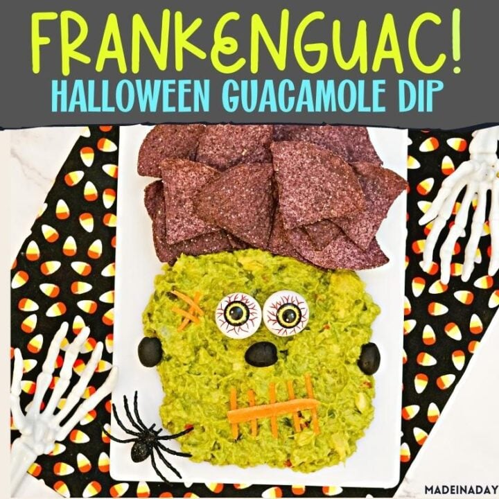 Image for Frankenguac! Halloween Guacamole Party Dip!