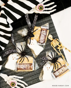 Halloween Smores Ghost Party Favors