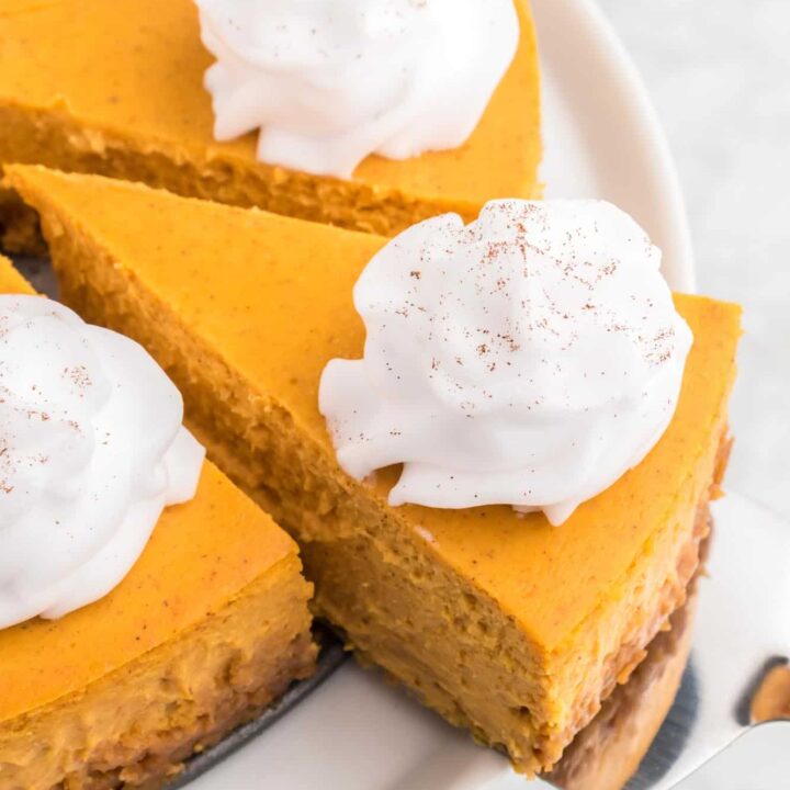 Image for Baked Pumpkin Cheesecake Recipe