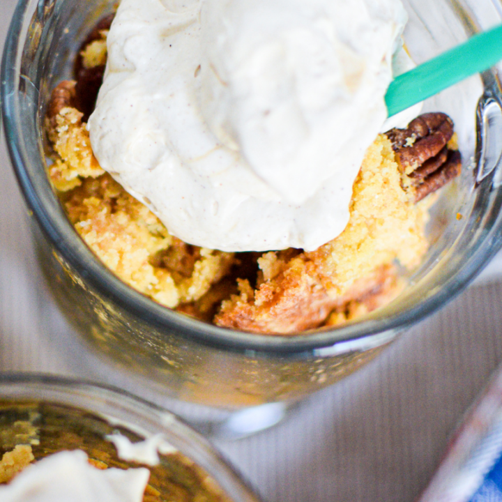 Image for Warm Pumpkin Spice Latte Dump Cake