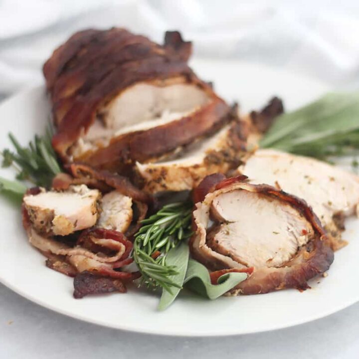 Image for Air Fryer Bacon Wrapped Turkey Breast