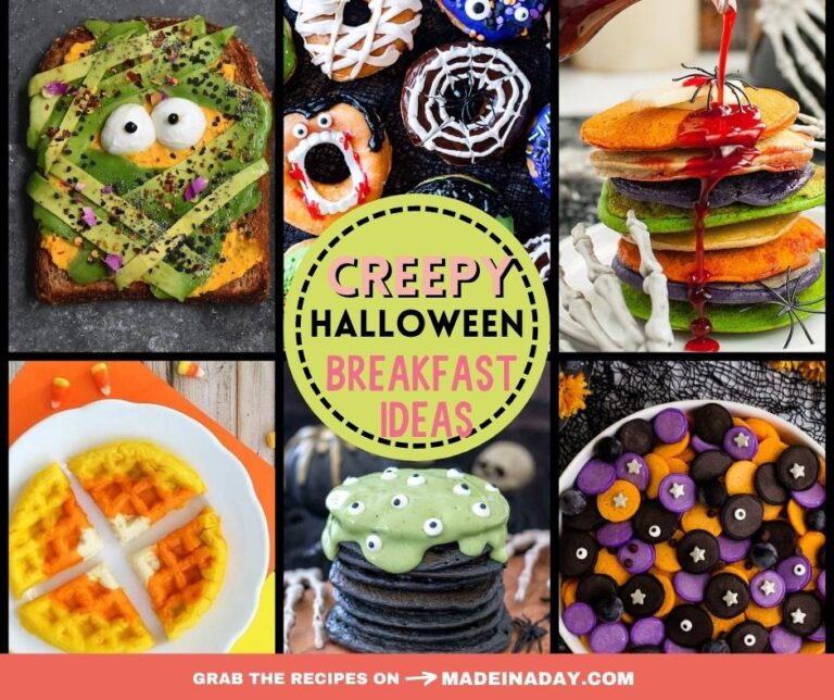 24 Cute & Spooky Halloween Breakfast Ideas Made In A Day