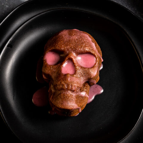Image for Chocolate Cakelets with Pomegranate Glaze