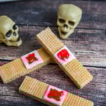 Bloody Band-Aid Halloween Bandages Cookies