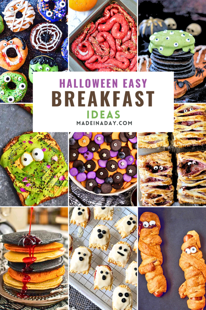 Halloween Easy Breakfast Ideas Collection