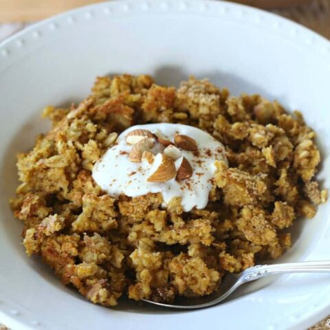 Image for Pumpkin Banana Bread Baked Oatmeal