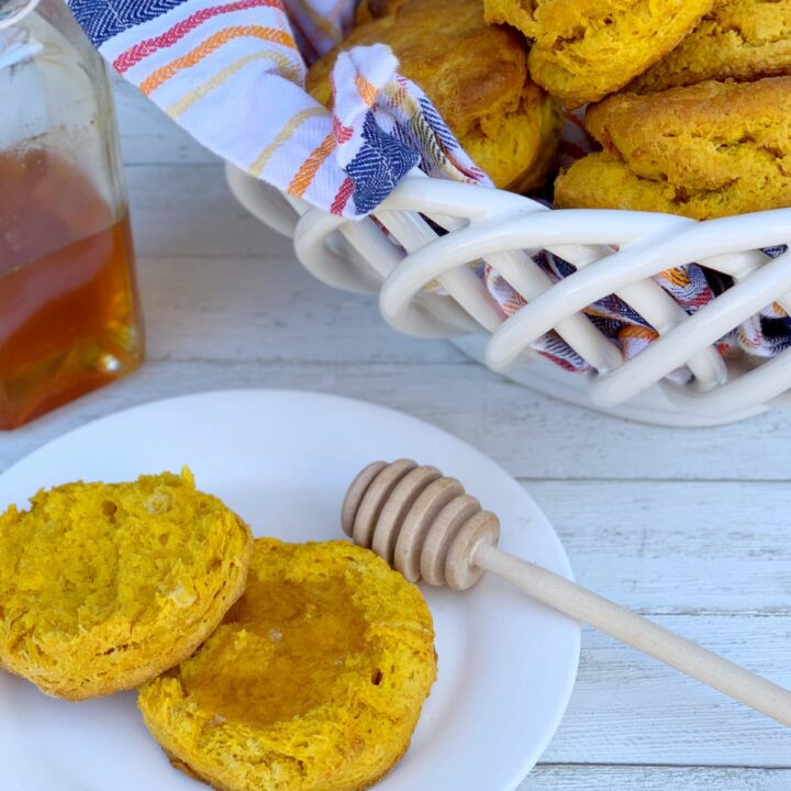 Image for Homemade Pumpkin Buttermilk Biscuits