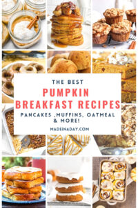 Fall Lovers Pumpkin Breakfast Recipes