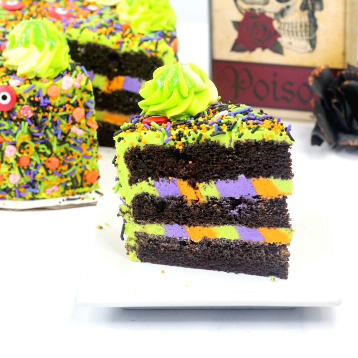 Image for Easy Halloween Monster Cake