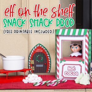 18 Printable Elf On The Shelf Props | Made In A Day