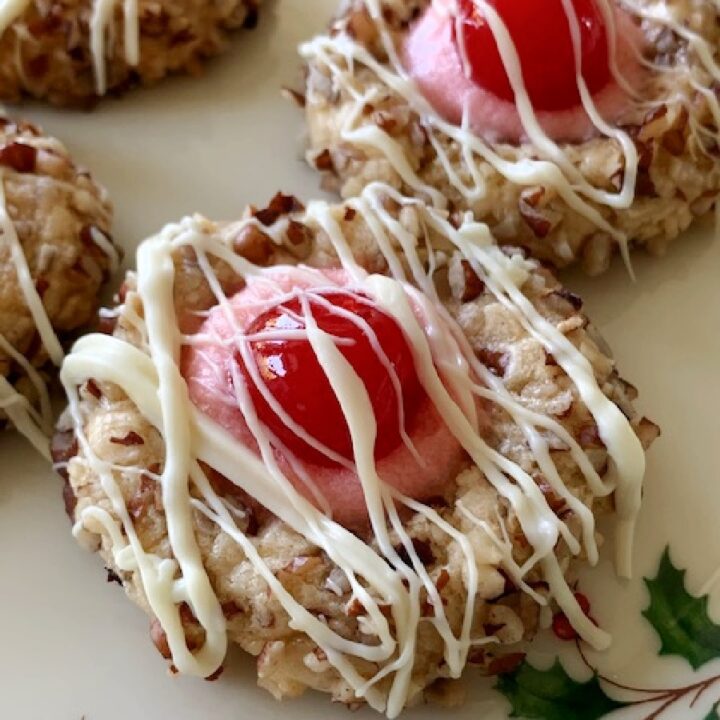 Image for The Best Cherry Pecan Thumbprint Cookies