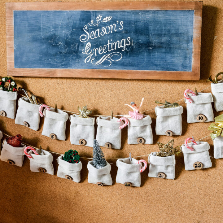 Image for Drop Cloth Advent Calendar DIY