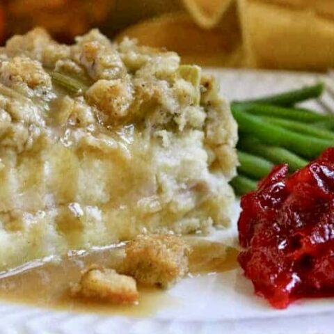 Image for Genius Potato, Turkey and Stuffing Layered Leftovers: 