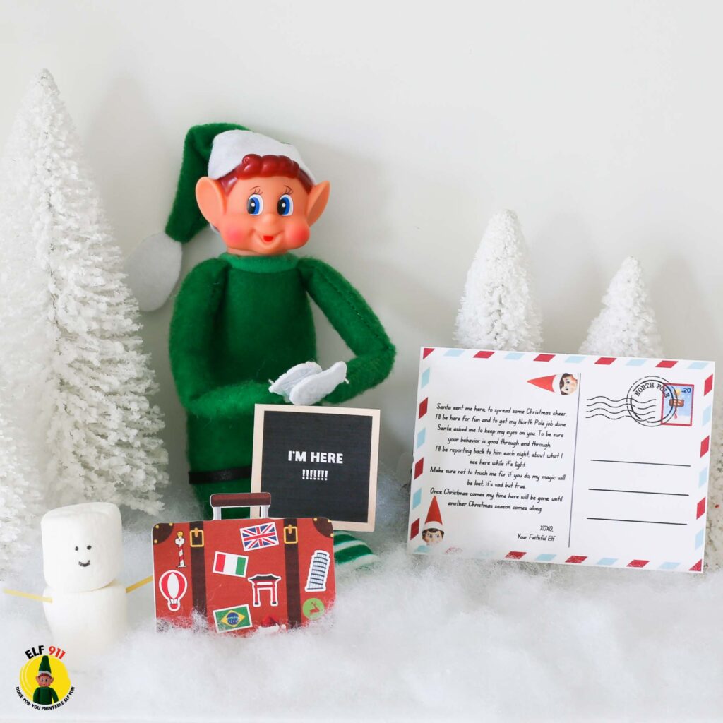 24 Elf On The Shelf Letter, Ideas And Calendars