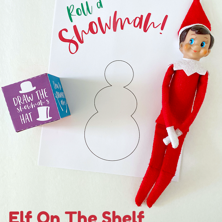 Image for Do You Wanna Roll A Snowman? Elf On The Shelf Printable Activity