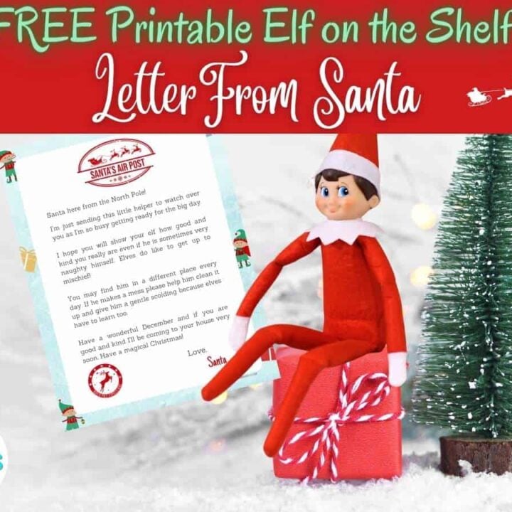 Image for Free Printable Elf On The Shelf Letter From Santa