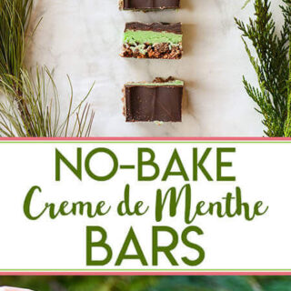 Image for No Bake Mint Chocolate Creme de Menthe Bars