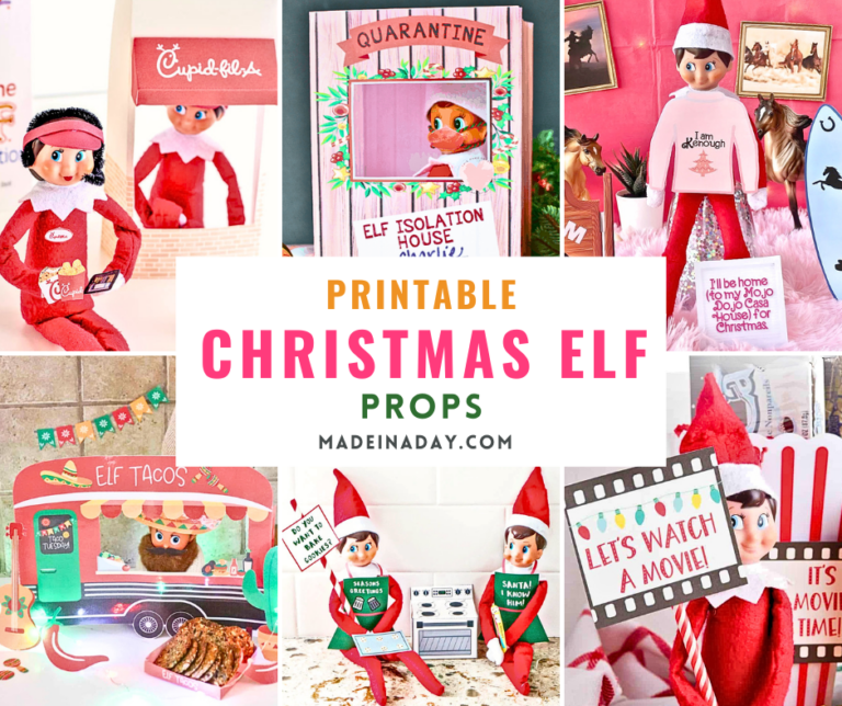 26+ Printable Christmas Elf Props