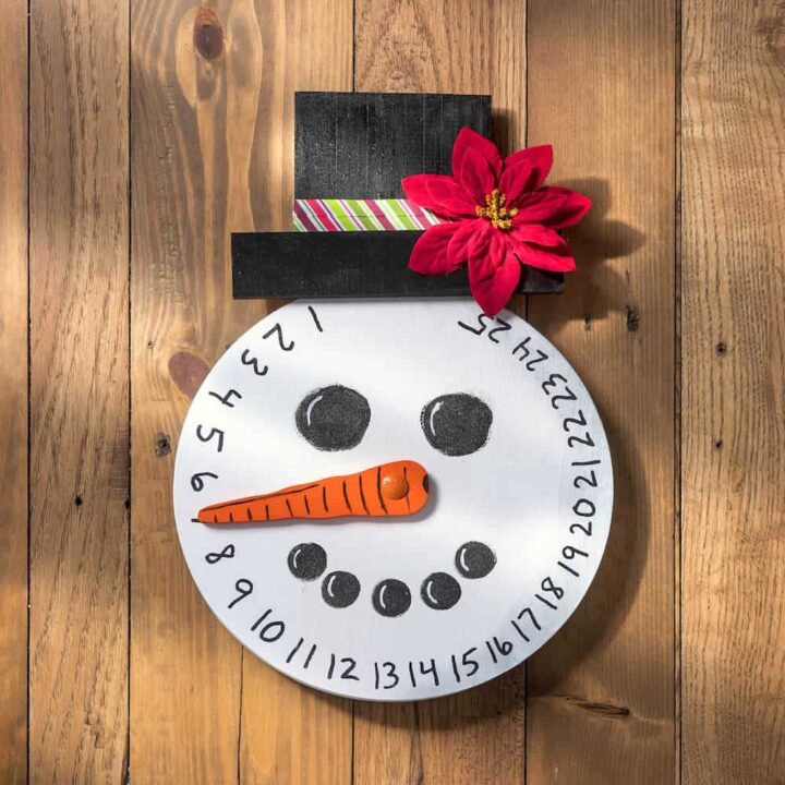 Image for Wood Snowman Advent Calendar You Can Make
