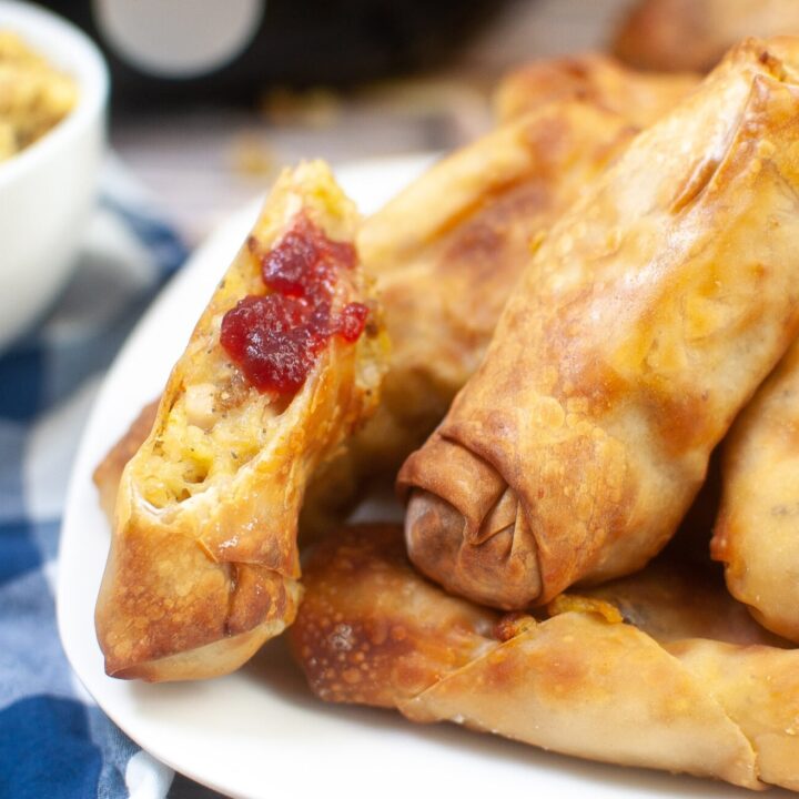 Image for Thanksgiving Leftover Egg Rolls Recipe