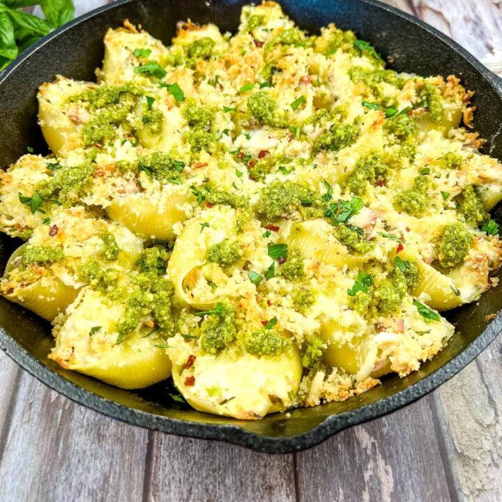 Image for Turkey Stuffed Shells with Pesto