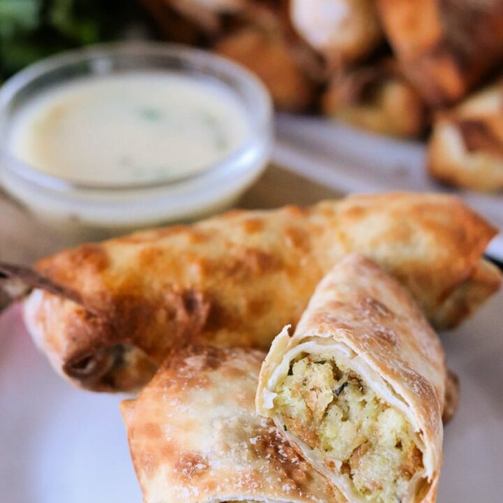 Image for Turkey & Stuffing Air Fryer Egg Rolls