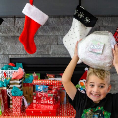 Image for Hilarious Lump of Coal Christmas Saran Wrap Game