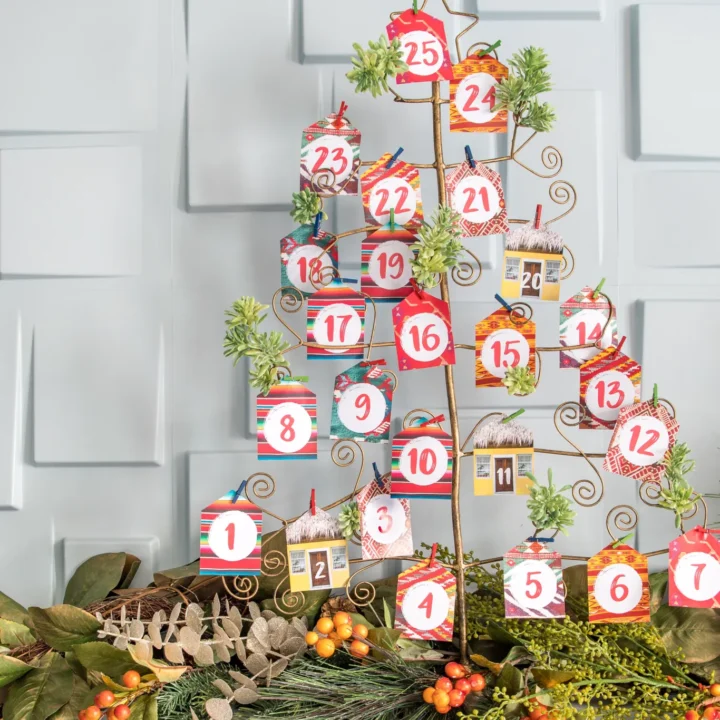 Image for DIY Global Print Advent Calendar - Casa Watkins Living