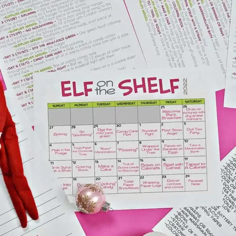 Image for Elf On The Shelf Calendar