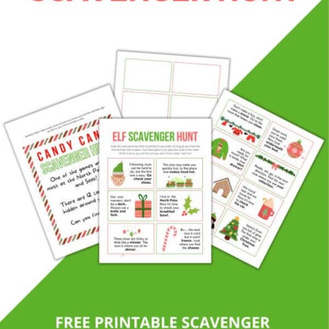 Image for Elf on the Shelf Scavenger Hunt With Free Printable Clues