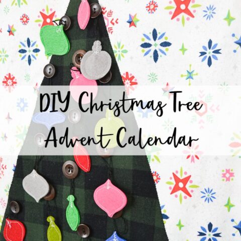 Image for DIY Christmas Tree Advent Calendar