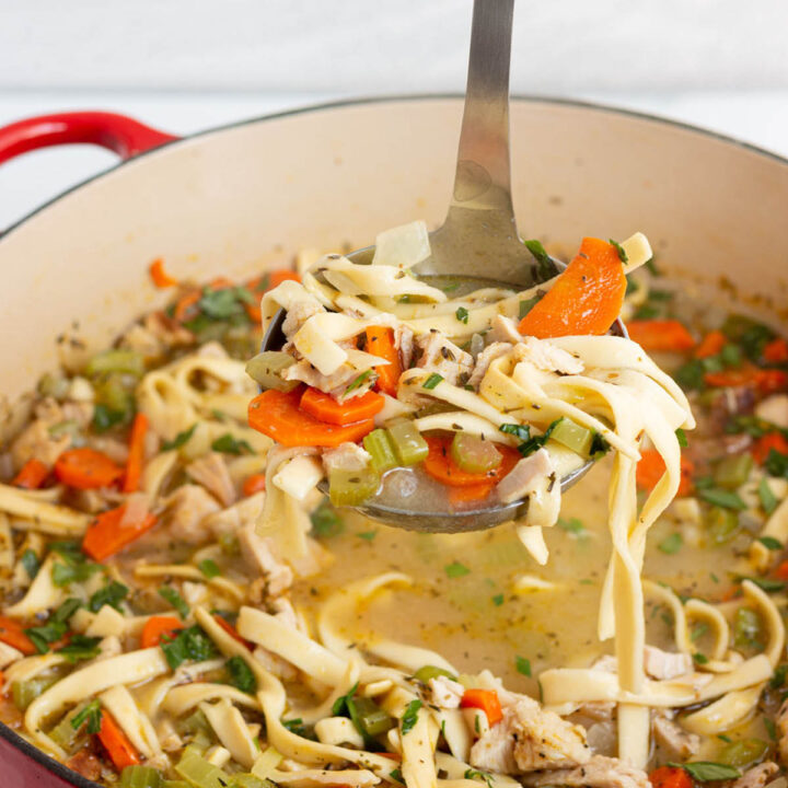 Image for Leftover Turkey Noodle Soup