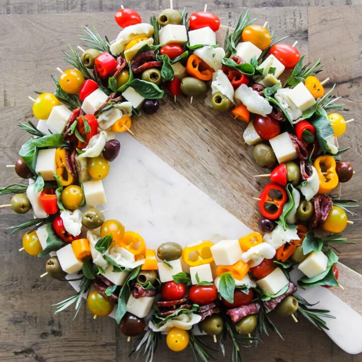 Image for Christmas Antipasto Wreath Appetizer