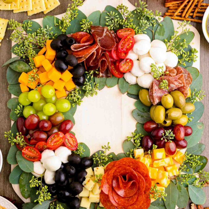 Image for Christmas Wreath Charcuterie Board