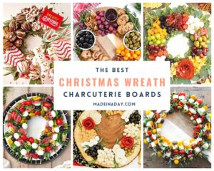 10 Christmas Charcuterie Wreath Recipes
