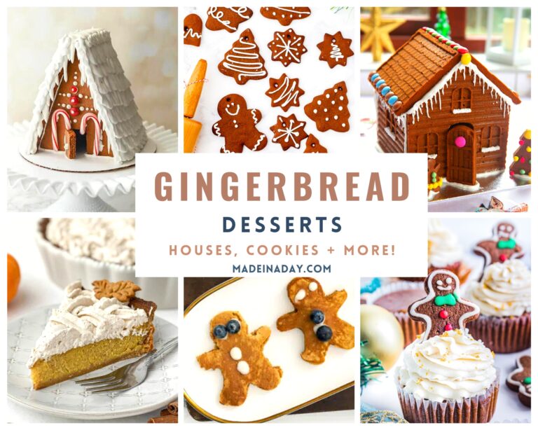 Holiday Gingerbread Desserts