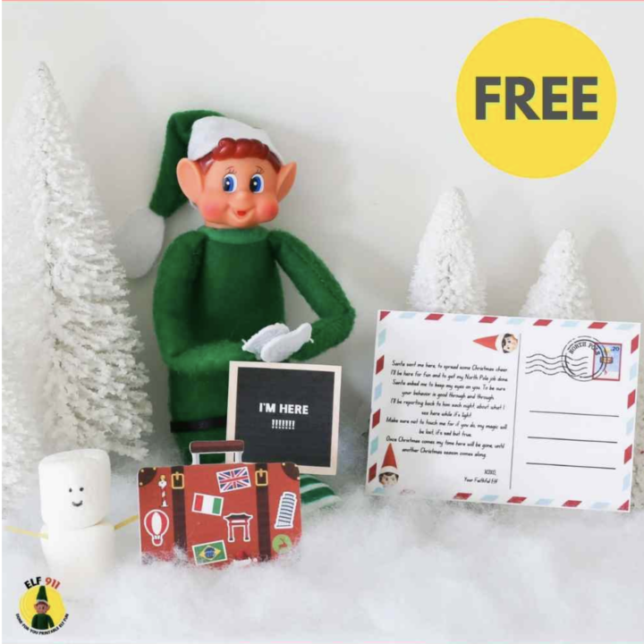 Image for Free Printable Christmas Elf Arrival Letter