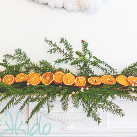 Image for How to Make a Dried Orange Garland