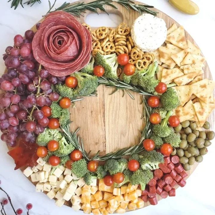 Image for Christmas Wreath Charcuterie Board